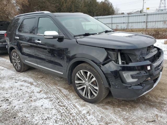 1FM5K8HT8HGA71717 - 2017 FORD EXPLORER PLATINUM BLACK photo 4