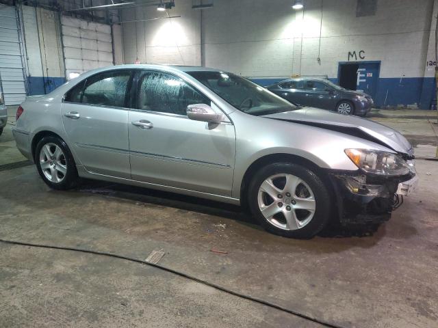 JH4KB16526C010465 - 2006 ACURA RL SILVER photo 4