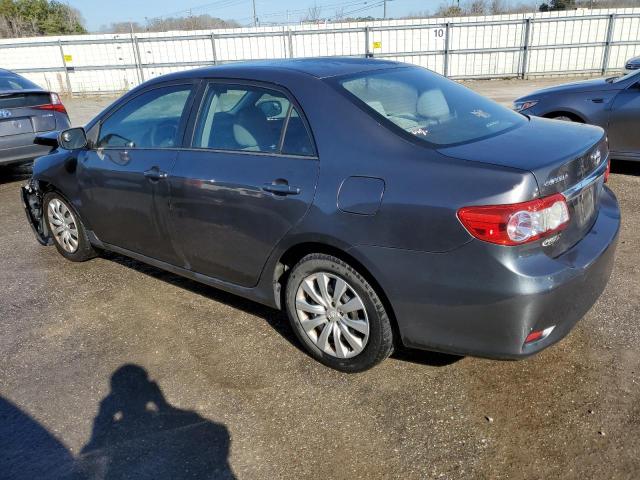 5YFBU4EE1CP019370 - 2012 TOYOTA COROLLA BASE GRAY photo 2