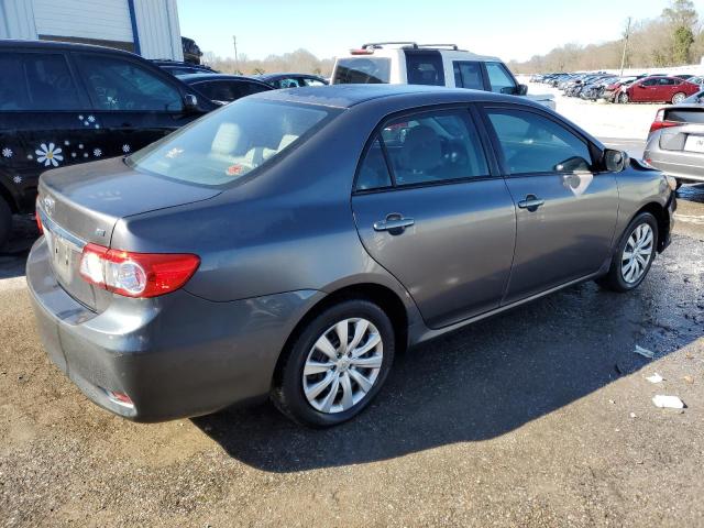 5YFBU4EE1CP019370 - 2012 TOYOTA COROLLA BASE GRAY photo 3