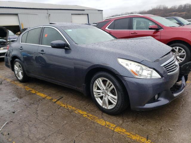 JN1CV6AR9BM400717 - 2011 INFINITI G37 BLUE photo 4