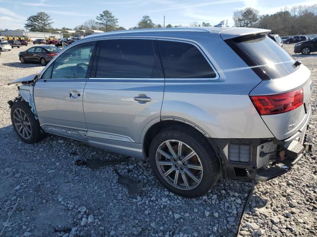 WA1VAAF79JD014836 - 2018 AUDI Q7 PRESTIGE SILVER photo 2