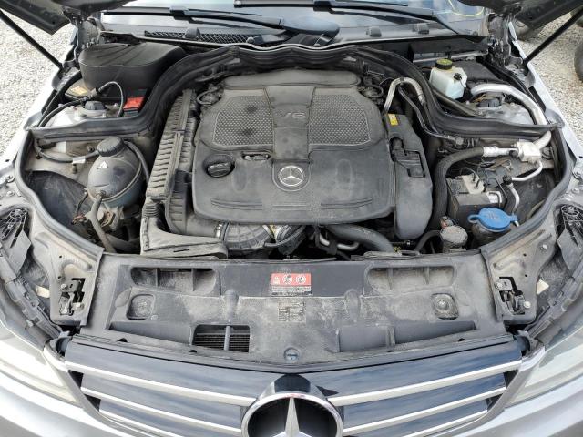 WDDGF8AB9EG228224 - 2014 MERCEDES-BENZ C 300 4MATIC SILVER photo 11