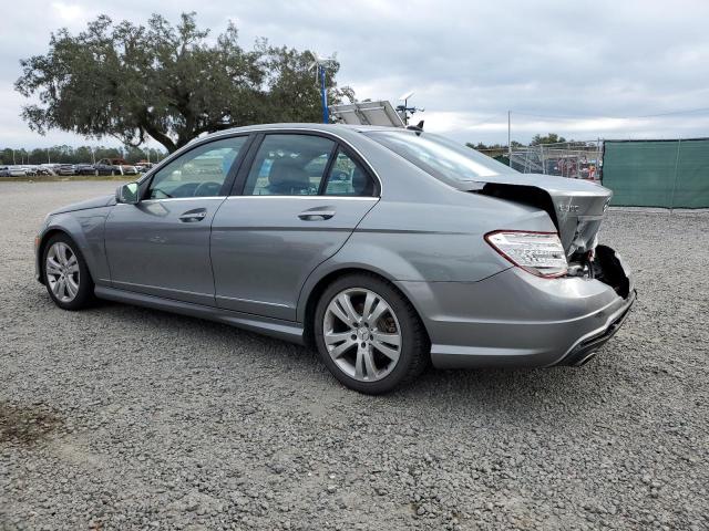 WDDGF8AB9EG228224 - 2014 MERCEDES-BENZ C 300 4MATIC SILVER photo 2