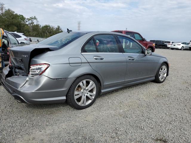 WDDGF8AB9EG228224 - 2014 MERCEDES-BENZ C 300 4MATIC SILVER photo 3