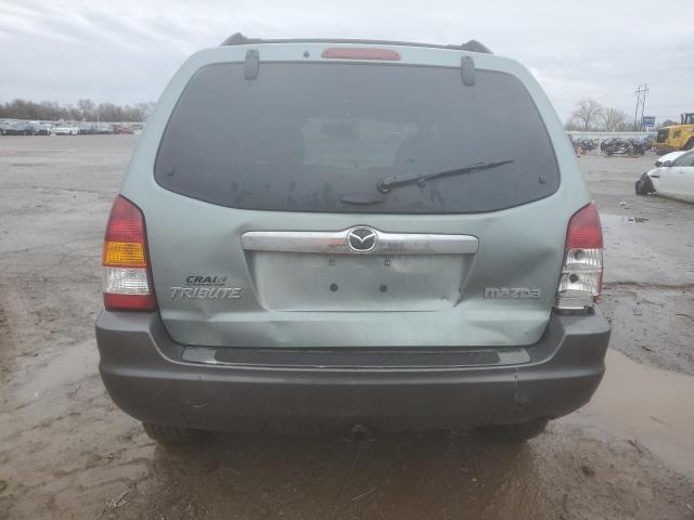 4F2CZ96124KM04385 - 2004 MAZDA TRIBUTE ES 绿色 照片 6