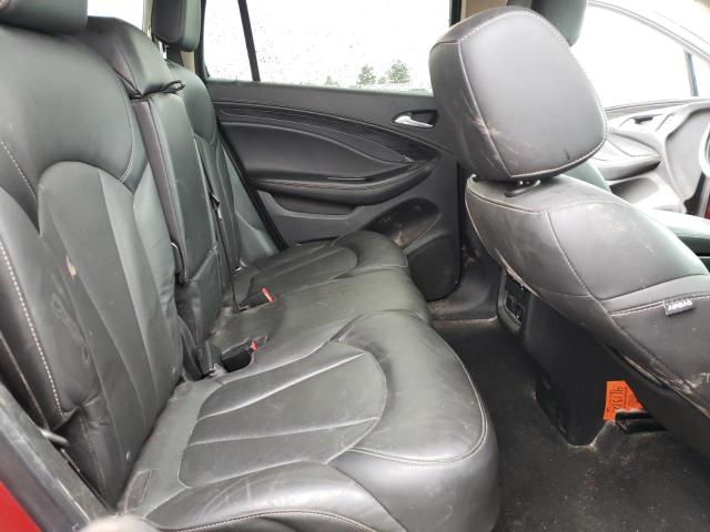 LRBFXDSA7HD222637 - 2017 BUICK ENVISION ESSENCE RED photo 11