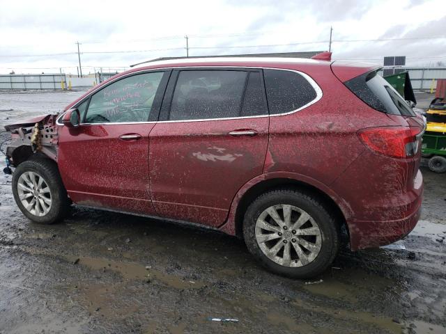 LRBFXDSA7HD222637 - 2017 BUICK ENVISION ESSENCE RED photo 2