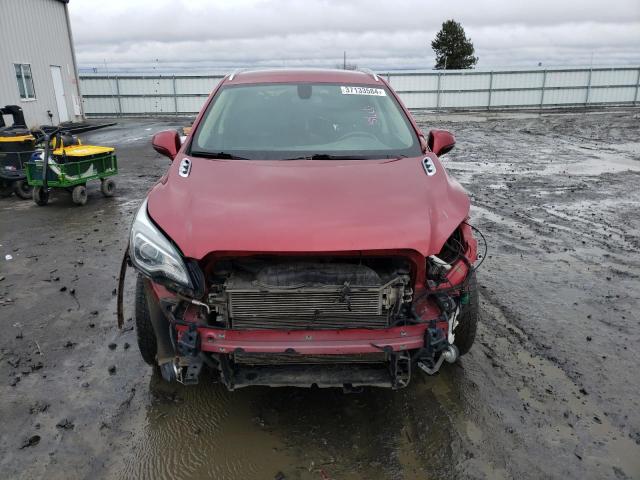 LRBFXDSA7HD222637 - 2017 BUICK ENVISION ESSENCE RED photo 5