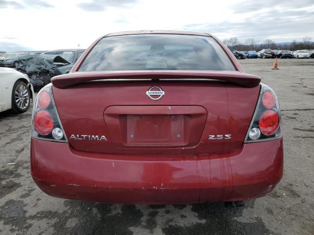 1N4AL11D45C103954 - 2005 NISSAN ALTIMA S MAROON photo 6