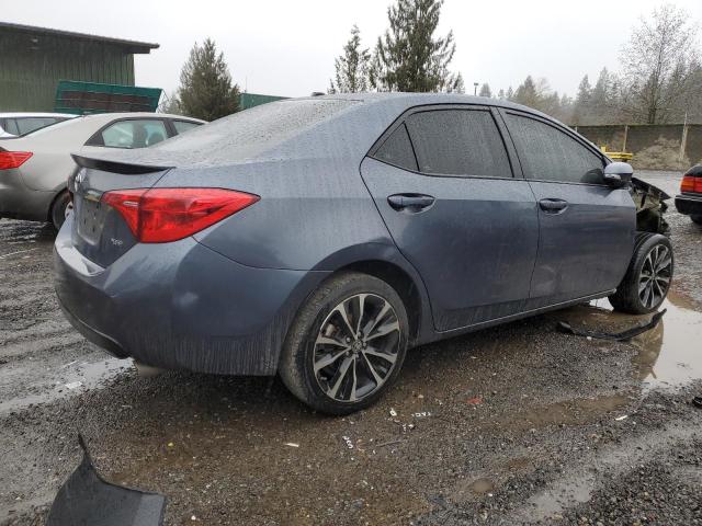 5YFBURHE0JP839090 - 2018 TOYOTA COROLLA L BLUE photo 3