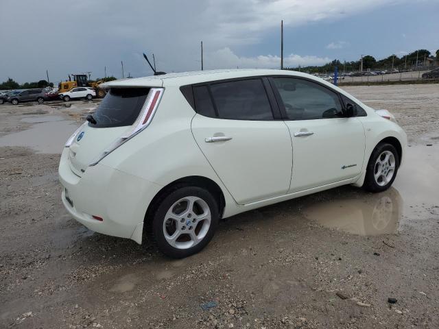 JN1AZ0CP9CT021910 - 2012 NISSAN LEAF SV WHITE photo 3