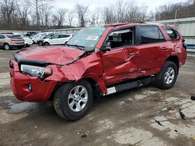 JTENU5JR3M5909715 - 2021 TOYOTA 4RUNNER SR5/SR5 PREMIUM ბურგუნდია ფოტო 1