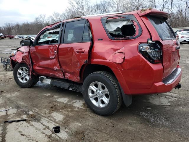 JTENU5JR3M5909715 - 2021 TOYOTA 4RUNNER SR5/SR5 PREMIUM ბურგუნდია ფოტო 2