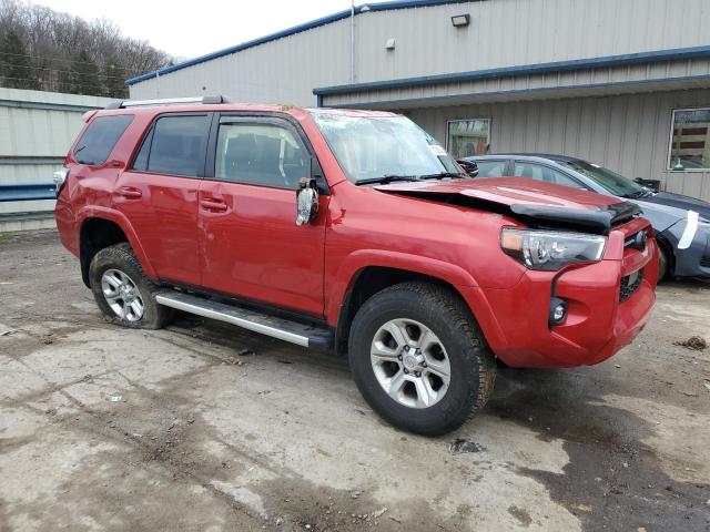 JTENU5JR3M5909715 - 2021 TOYOTA 4RUNNER SR5/SR5 PREMIUM ბურგუნდია ფოტო 4