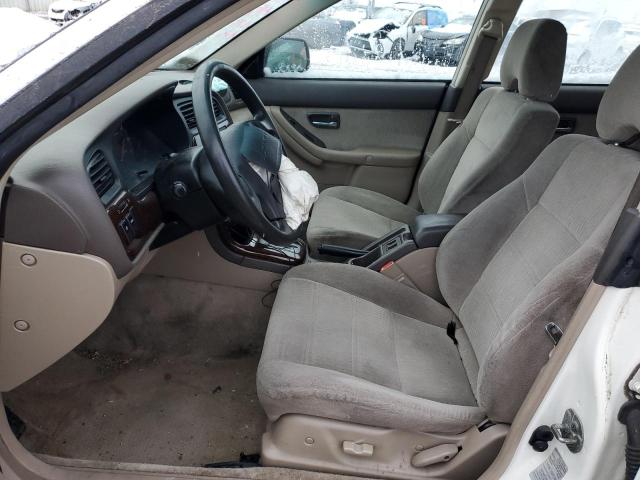 4S3BH665117664503 - 2001 SUBARU LEGACY OUTBACK WHITE photo 7