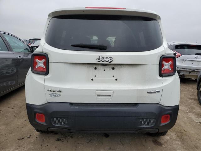 ZACNJBBB0KPK75035 - 2019 JEEP RENEGADE LATITUDE WHITE photo 6