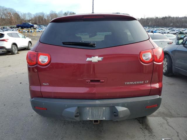 1GNLVGED2AS126795 - 2010 CHEVROLET TRAVERSE LT MAROON photo 6