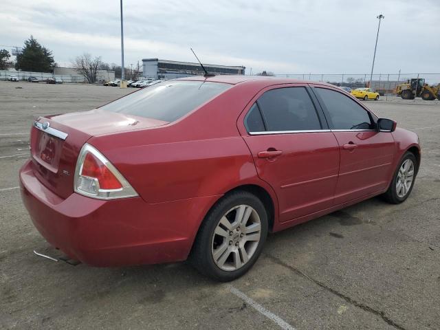 3FAHP08Z28R187552 - 2008 FORD FUSION SEL RED photo 3