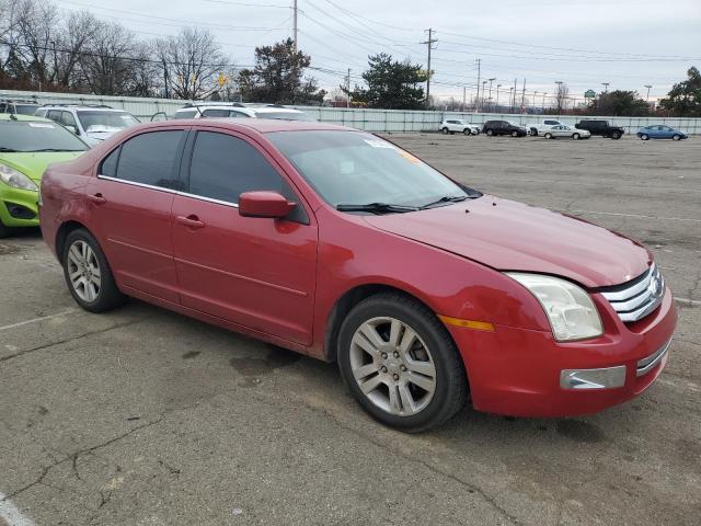 3FAHP08Z28R187552 - 2008 FORD FUSION SEL RED photo 4