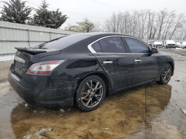 1N4AA5AP5CC852654 - 2012 NISSAN MAXIMA S BLACK photo 3