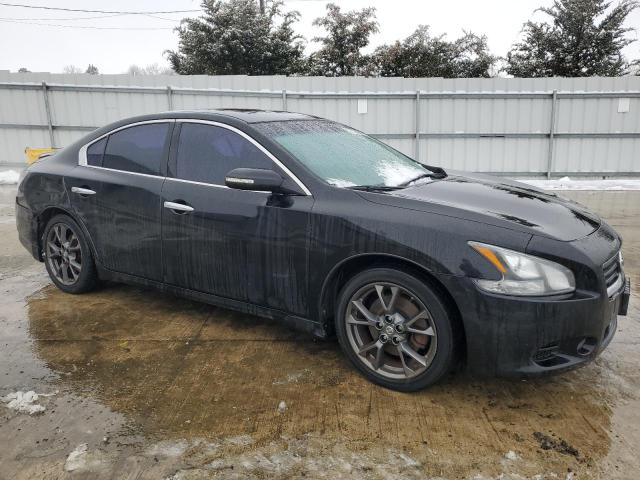 1N4AA5AP5CC852654 - 2012 NISSAN MAXIMA S BLACK photo 4