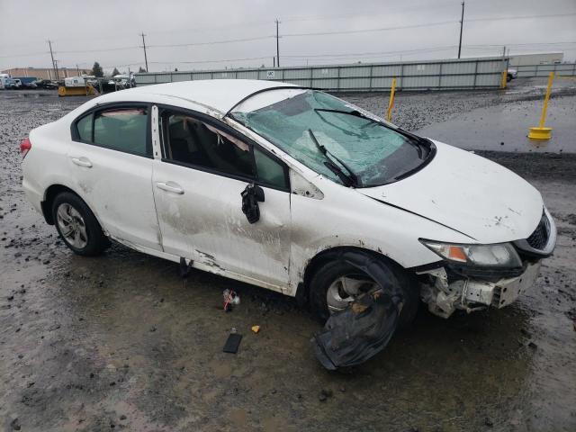 2HGFB2F54DH557189 - 2013 HONDA CIVIC LX WHITE photo 4