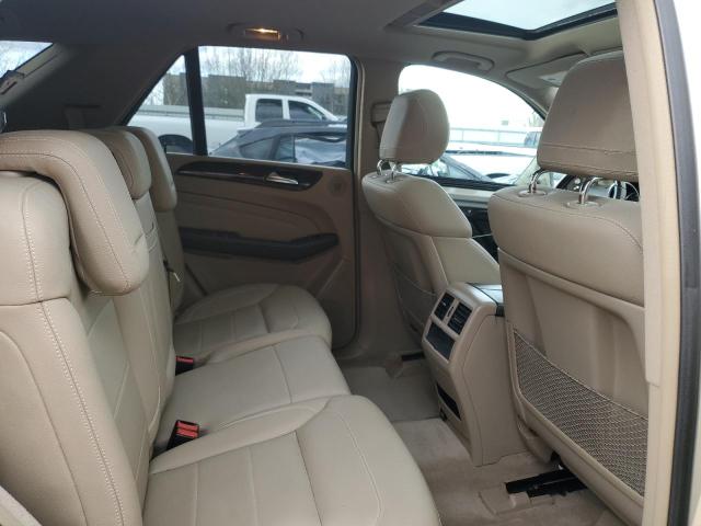 4JGDA5HB0CA012127 - 2012 MERCEDES-BENZ ML 350 4MATIC BEIGE photo 10