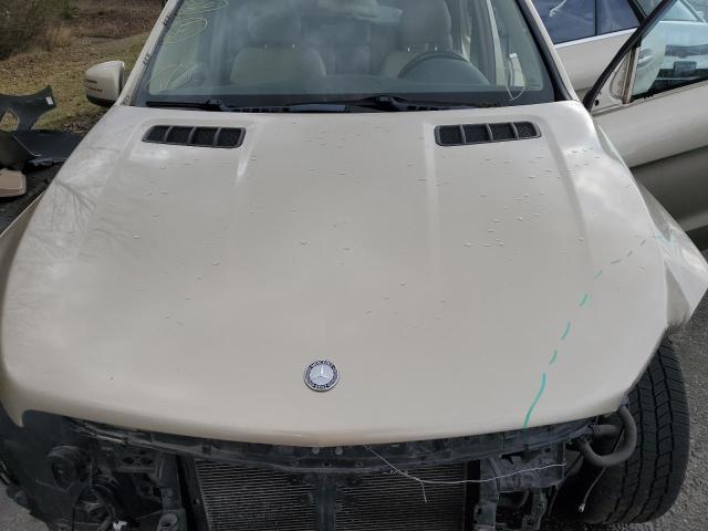 4JGDA5HB0CA012127 - 2012 MERCEDES-BENZ ML 350 4MATIC BEIGE photo 11