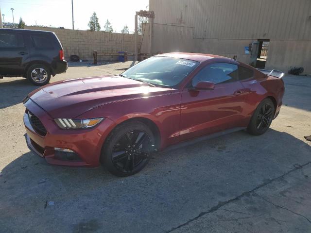 1FA6P8TH0F5303187 - 2015 FORD MUSTANG BURGUNDY photo 1