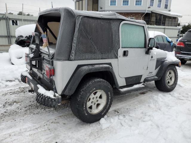 1J4FA49S56P748577 - 2006 JEEP WRANGLER / SPORT TWO TONE photo 3