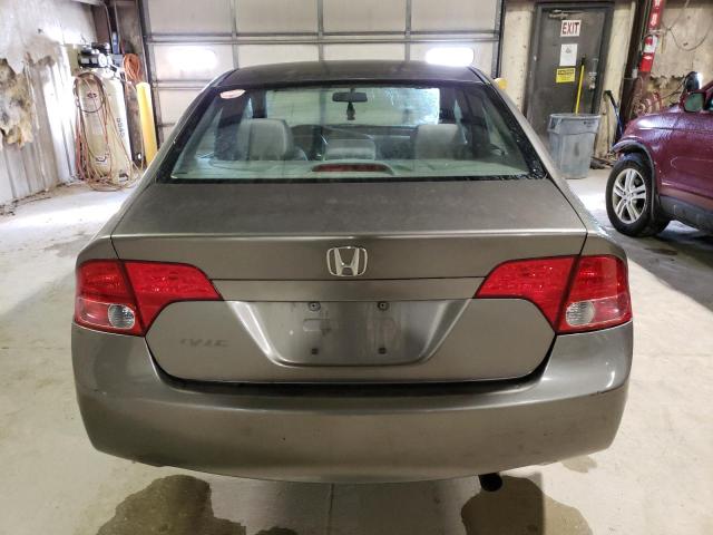 1HGFA16818L084514 - 2008 HONDA CIVIC EX SILVER photo 6