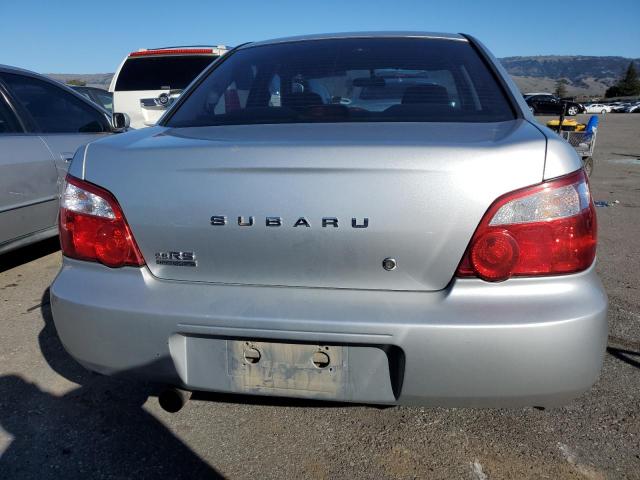 JF1GD67574H510995 - 2004 SUBARU IMPREZA RS SILVER photo 6