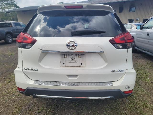 5N1AT2MV6HC846393 - 2017 NISSAN ROGUE SV WHITE photo 6