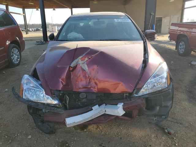 1HGCM56683A120879 - 2003 HONDA ACCORD EX RED photo 5