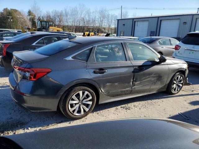 2HGFE2F25PH560023 - 2023 HONDA CIVIC LX GRAY photo 3