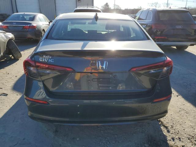 2HGFE2F25PH560023 - 2023 HONDA CIVIC LX GRAY photo 6