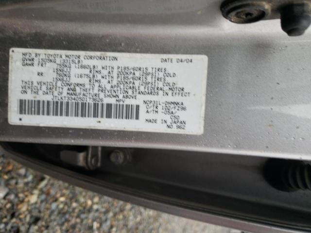 JTLKT334050173626 - 2005 TOYOTA SCION XB Creme Foto 12