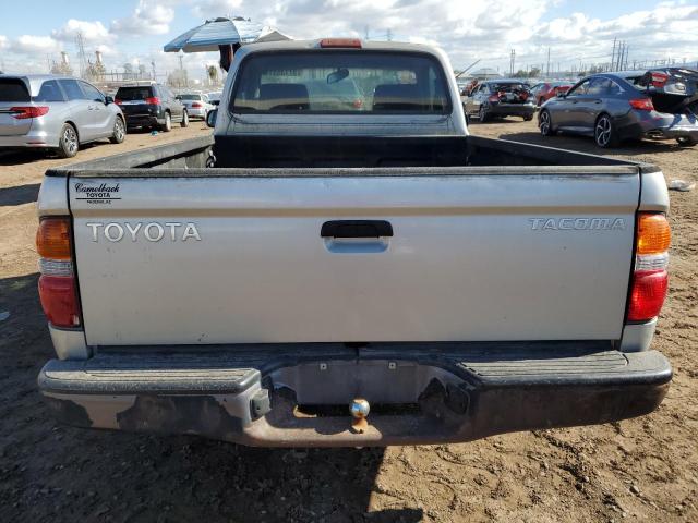 5TENL42N44Z363890 - 2004 TOYOTA TACOMA SILVER photo 6