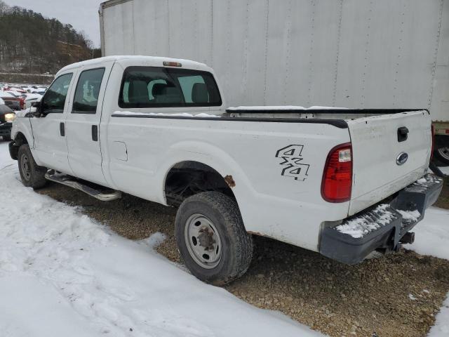 1FT8W3B66CEA16764 - 2012 FORD F350 SUPER DUTY WHITE photo 2