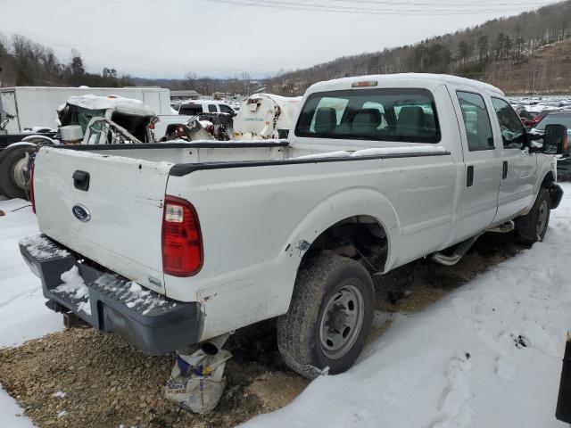 1FT8W3B66CEA16764 - 2012 FORD F350 SUPER DUTY WHITE photo 3