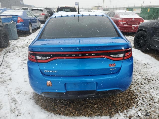 1C3CDFBB0FD338121 - 2015 DODGE DART SXT BLUE photo 6