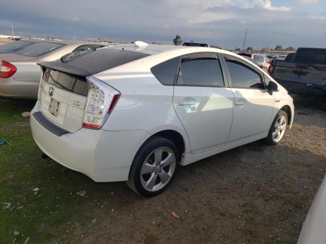 JTDKN3DUXA0163376 - 2010 TOYOTA PRIUS WHITE photo 3