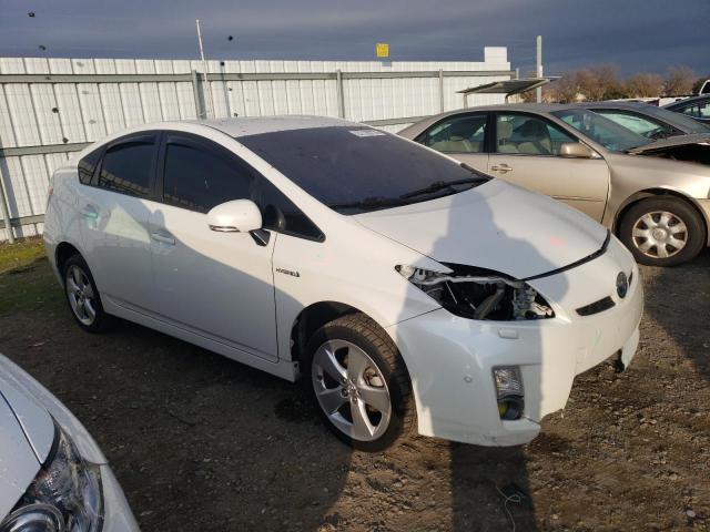 JTDKN3DUXA0163376 - 2010 TOYOTA PRIUS WHITE photo 4