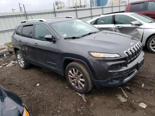 1C4PJMDS6FW663268 - 2015 JEEP CHEROKEE LIMITED GRAY photo 4