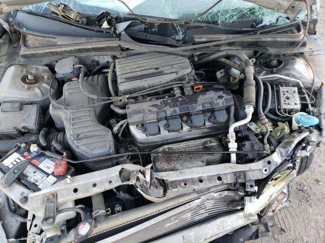 2HGES26783H549365 - 2003 HONDA CIVIC EX SILVER photo 11