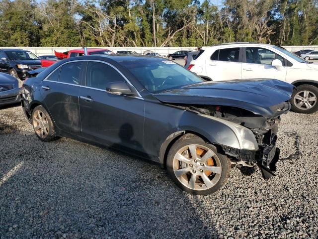 1G6AB5RA3E0128914 - 2014 CADILLAC ATS LUXURY GRAY photo 4