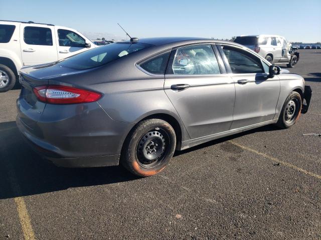 3FA6P0H77ER236357 - 2014 FORD FUSION SE GRAY photo 3