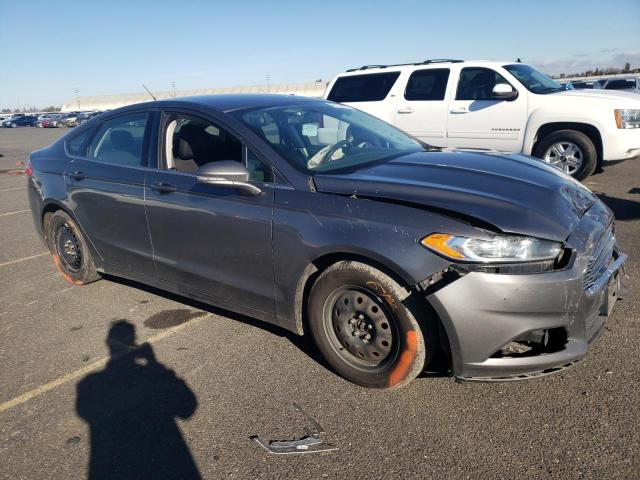 3FA6P0H77ER236357 - 2014 FORD FUSION SE GRAY photo 4