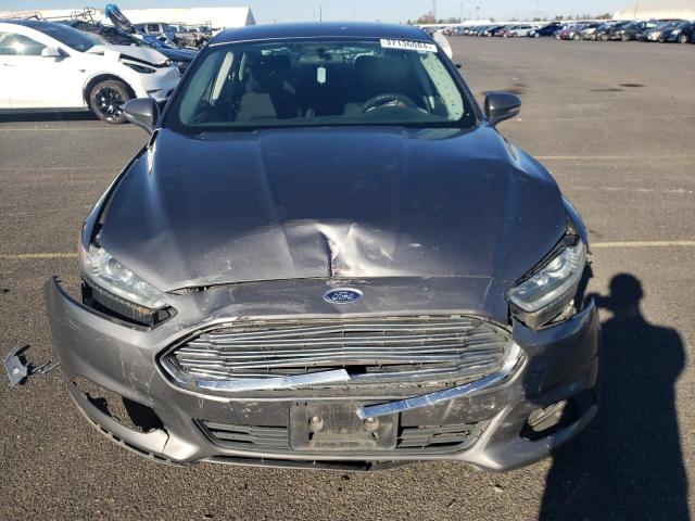 3FA6P0H77ER236357 - 2014 FORD FUSION SE GRAY photo 5